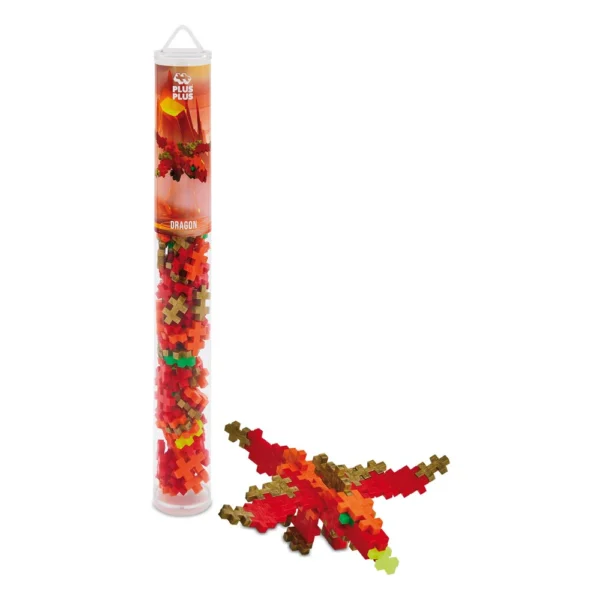 Plus Plus - Dragon - 100 pcs Tube