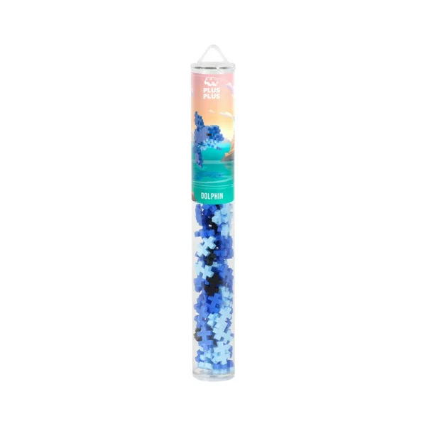 Plus Plus - Dolphin - 100 pcs Tube