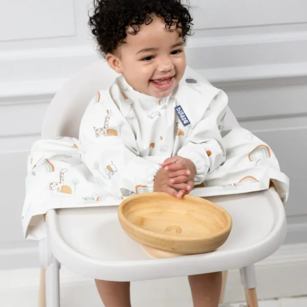 BIBaDo – Baby Weaning Coverall Bib – Serengeti Spaghetti