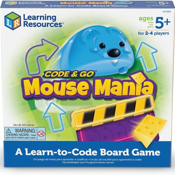 Learning Resources - Code & Go Robot Mouse Board Game