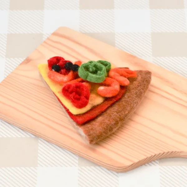 Tara Treasures - Felt Seafood Pizza Slice