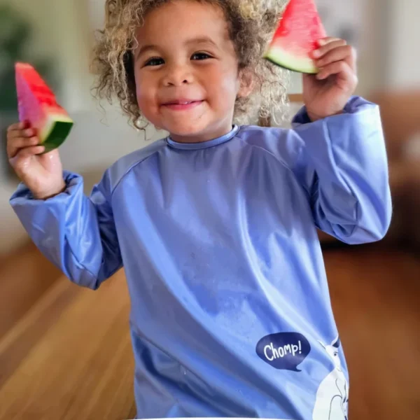Little Chomps - Messy Mealtime (Preschool) Smock Bib: 2-5yrs