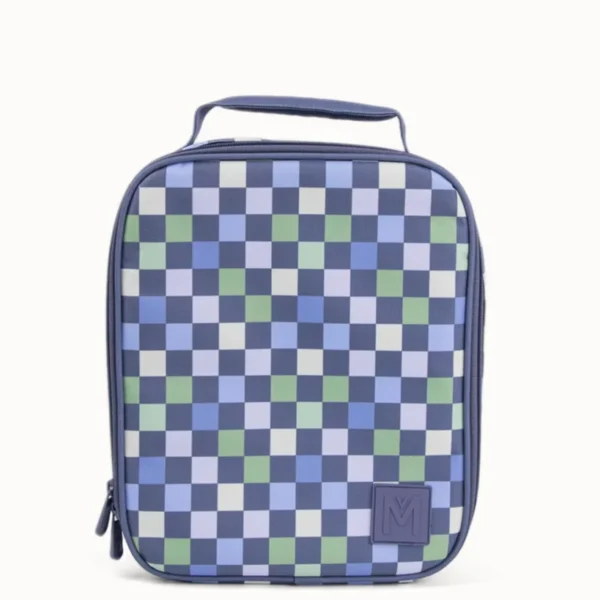 MontiiCo Large Insulated Lunch Bag - Checkmate