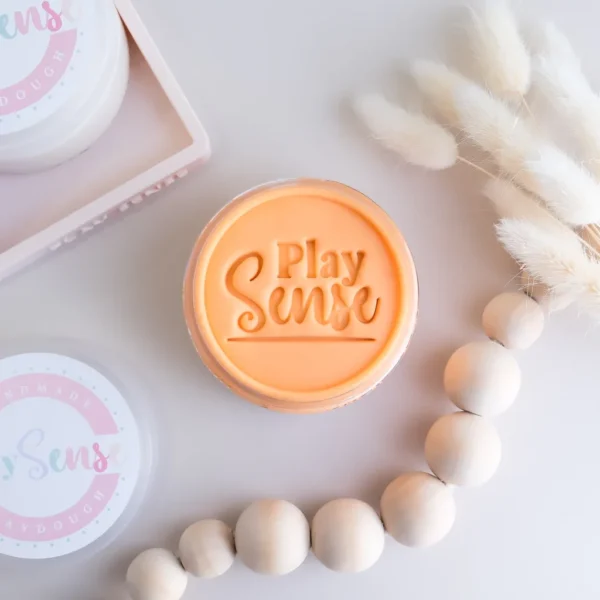 Play Sense - Playdough | Pastel Peach | Fruit Salad Scented