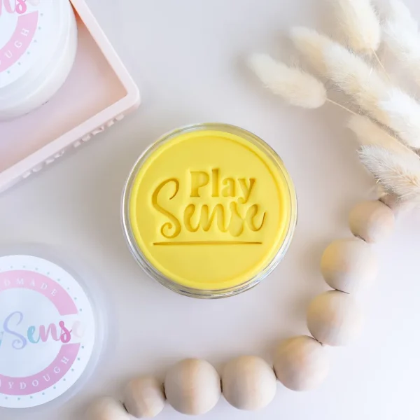Play Sense - Playdough | Pastel Yellow | Banana Paddle Pop